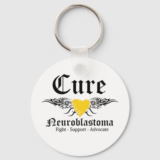 Porte-clés NeuroblastomaAiles de tatouage (Recto)
