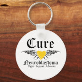 Porte-clés NeuroblastomaAiles de tatouage (Recto)
