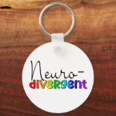 Porte-clés Neurodivergent | Sensibilisation à la neurodiversi (Recto)
