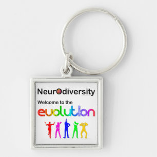 Porte-clés Neurodiversité Bienvenue dans l'Évolution
