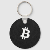 Porte-clés Neurone Bitcoin Noir (Verso)