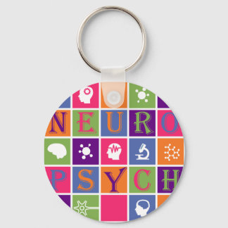 Porte-clés Neuropsychologie - Cadeaux pour neuropsychologues