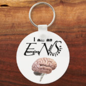 Porte-clés Neuroscientifique émergent Porte - clé (Recto)