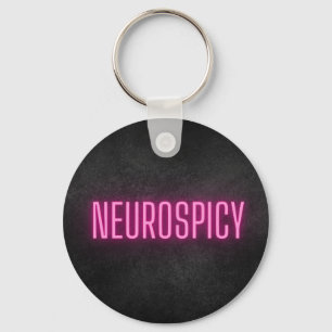 Porte-clés Neurospicy Neon Keychain