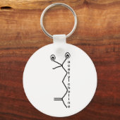 Porte-clés Neurotransmetteur Acétylcholine (Recto)