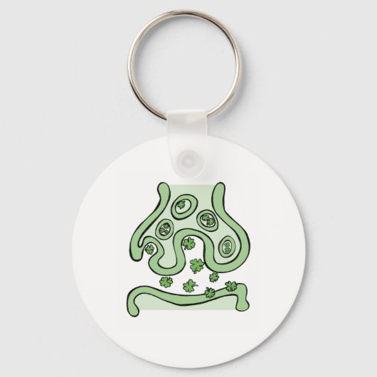 Porte-clés Neurotransmetteurs Clover (Recto)