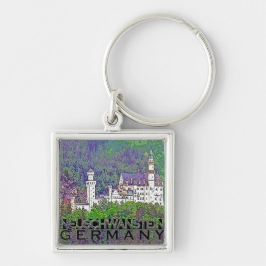 Porte-clés Neuschwanstein (Devant)