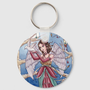 Porte-clés Neva - porte - clé d'ange de Noël