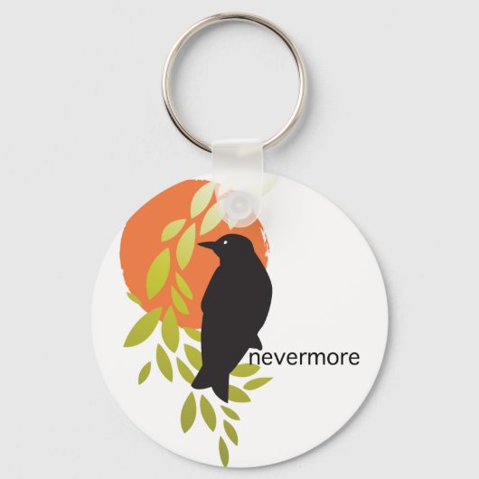 Porte-clés Nevermore - Raven & Moon par Poe (Recto)