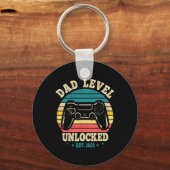 Porte-clés New Daddy I Leveled Up To Dad Mens Pregnancy Idea  (Recto)