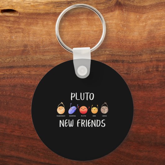 Porte-clés New Friends Dwarf Planets Funny Astronomy Science (Recto)