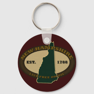 Porte-clés New Hampshire Est 1788