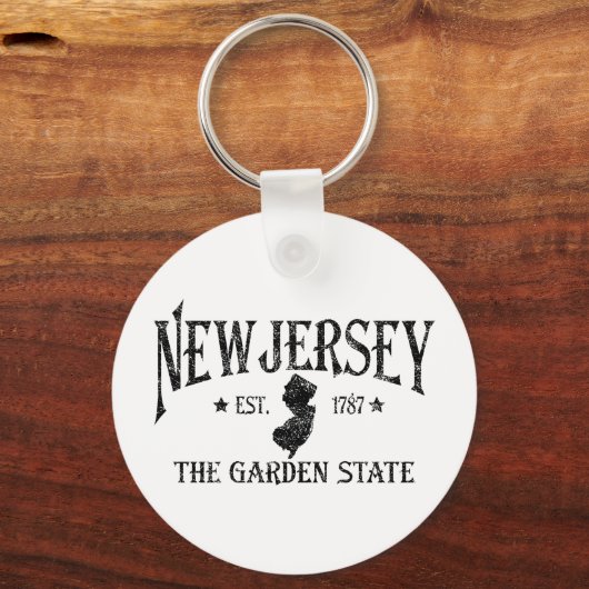 Porte-clés New Jersey (Recto)