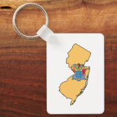 Porte-clés New Jersey (Recto)