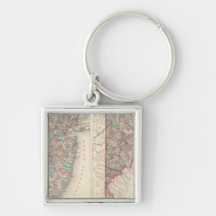 Porte-clés New Jersey, Delaware et Maryland