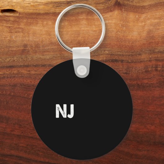 Porte-clés New Jersey Marathon Shirt, Run Nj (Recto)