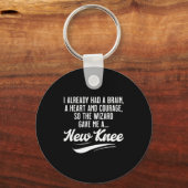 Porte-clés New Knee Funny Wizard Knee Replacement Surgery Rec (Recto)
