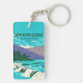 Porte-clés New River Gorge National Park Virginie-Occidentale (Dos)