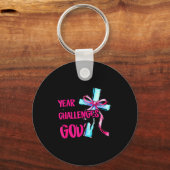 Porte-clés New Year New Challenges Same Great God Happy New Y (Recto)