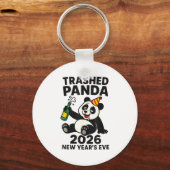 Porte-clés New Years Eve 2026 Trashed Panda Premium  (Recto)