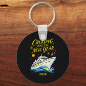 Porte-clés New Year's Eve Cruise 2026 Cruising Into The New Y (Recto)