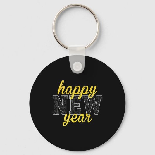 Porte-clés New Years Eve Party Supplies Nye Matching Happy Ne (Recto)