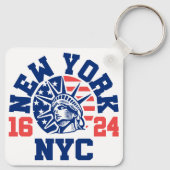 Porte-clés New York 1624 (Dos)