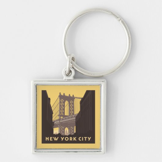 Porte-clés New York | Brooklyn Bridge (Devant)