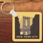 Porte-clés New York | Brooklyn Bridge (Recto)