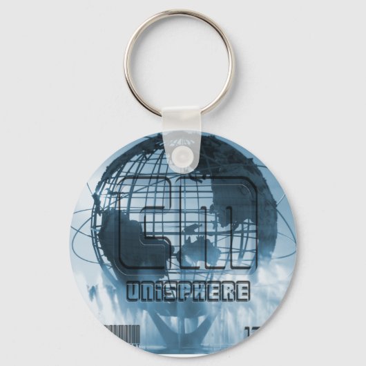 Porte-clés New York City Unisphere Globe (Recto)