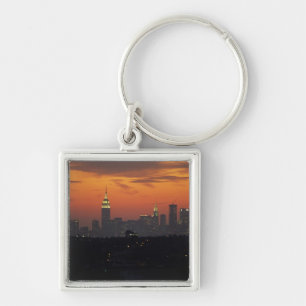 Porte-clés New York, États-Unis. Skyline de l'Upper Manhattan