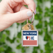 Porte-clés New York m'aime (main)