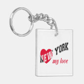Porte-clés New York, mon amour (Devant gauche)