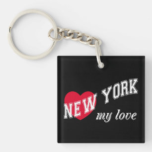 Porte-clés New York, mon amour