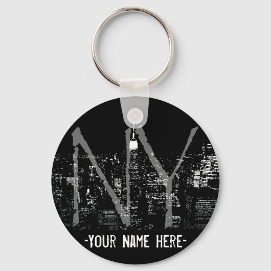 Porte-clés New York Porte - clé Customisé New York Souvenirs (Recto)