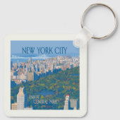 Porte-clés New York | Profitez de Central Park (Dos)
