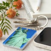 Porte-clés New York, statue de la liberté (Devant droit)