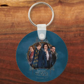 Porte-clés NEWT SCAMANDER™ et entreprise Art Nouveau Frame (Recto)