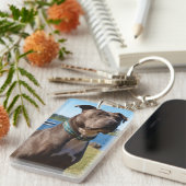 Porte-clés Nez bleu (Devant droit)