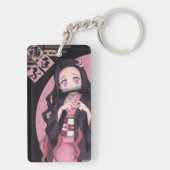 Porte-clés Nezuko Kamado de Demon Slayer (Dos)