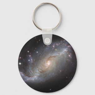 Porte-clés NGC 1672 a barré la galaxie en spirale