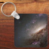 Porte-clés Ngc 4258 Sous Formation D'Étoiles Intenses. (Recto)