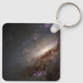 Porte-clés Ngc 4258 Sous Formation D'Étoiles Intenses. (Dos)