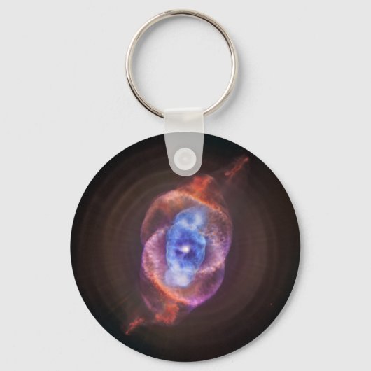 Porte-clés NGC 6543 : Nébuleuse de l'oeil du chat (Recto)