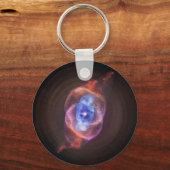 Porte-clés NGC 6543 : Nébuleuse de l'oeil du chat (Recto)