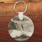 Porte-clés Niagara Falls Antique Sepia (Recto)