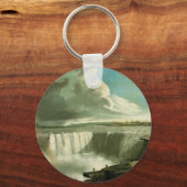 Porte-clés Niagara Falls From Table Rock par John Vanderlyn (Verso)