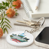 Porte-clés Niagara Falls, Ontario Canada Maple (Devant Droit)