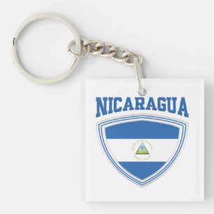 Porte-clés Nicaragua - Bouclier