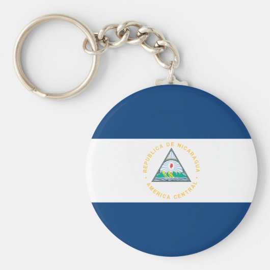 Porte-clés Nicaragua Flag (Devant)
